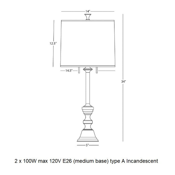 Arthur Table Lamp