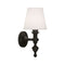 Arthur Wall Sconce  option Deep Patina Bronze