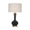 Athena Table Lamp  option Matte Obsidian