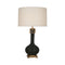 Athena Table Lamp  option Obsidian
