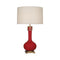 Athena Table Lamp  option Ruby Red