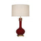 Athena Table Lamp  option Sangria