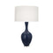 Audrey Table Lamp  option Matte Midnight Blue