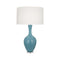 Audrey Table Lamp  option Matte Steel Blue