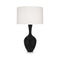 Audrey Table Lamp  option Obsidian