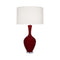 Audrey Table Lamp  option Sangria