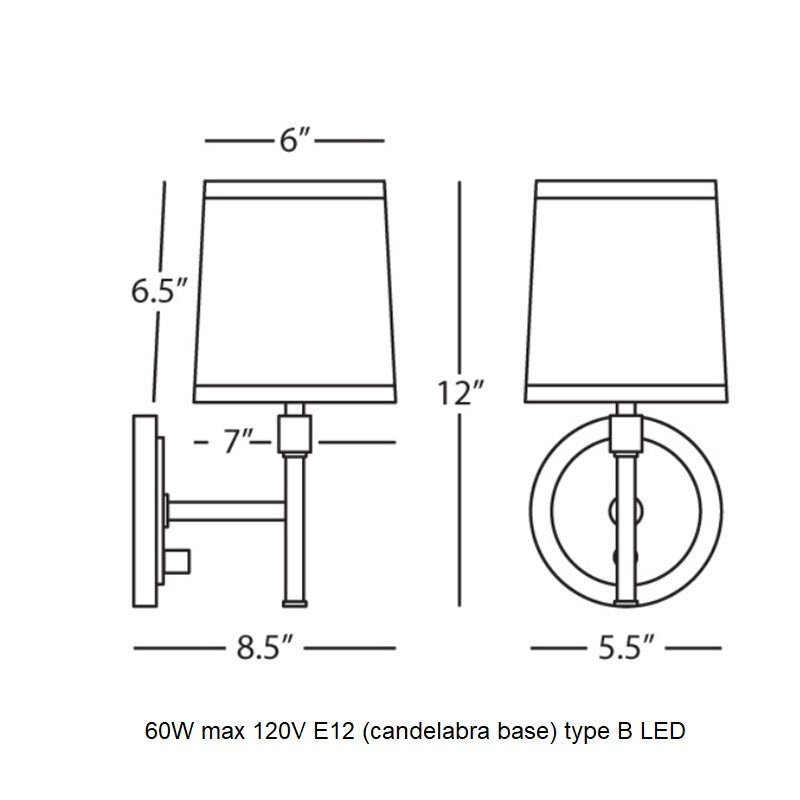 Bandit Wall Sconce