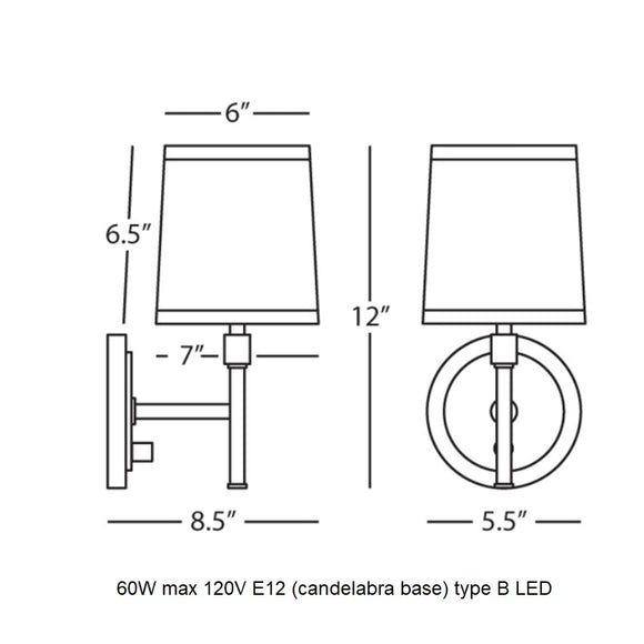 Bandit Wall Sconce