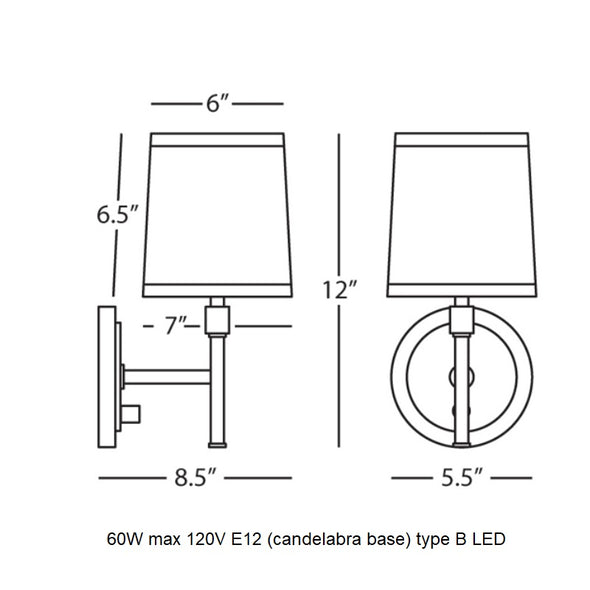 Bandit Wall Sconce