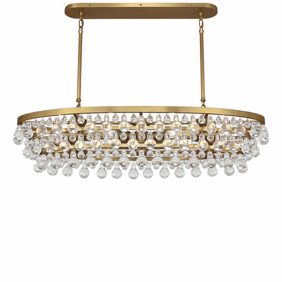 Bling Oval Chandelier