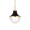 Brighton Pendant Light  option Modern Brass