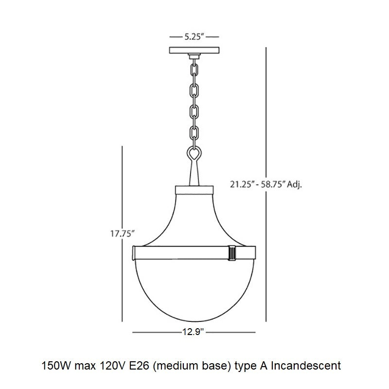Brighton Pendant Light