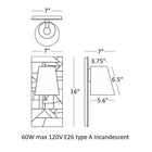 Brut Outdoor Wall Sconce