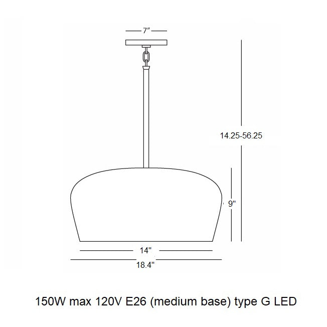 Rico Espinet Bumper Pendant Light