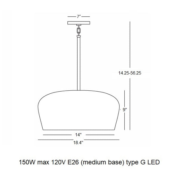Rico Espinet Bumper Pendant Light