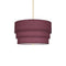 Decker Drum Pendant Light  option Vintage Wine