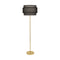 Decker Floor Lamp  option Raven Black