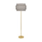 Decker Floor Lamp  option Smoke Gray