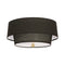 Decker Flush Mount  option Raven Black