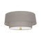 Decker Flush Mount  option Smoke Gray