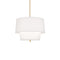 Decker Pendant Light  option Ascot White