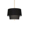 Decker Pendant Light  option Raven Black