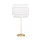 Decker Table Lamp  option Modern Brass