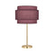 Decker Table Lamp  option Vintage Wine