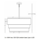 Decker Drum Pendant Light