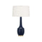 Delilah Table Lamp  option Matte Midnight Blue