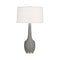Delilah Table Lamp  option Matte Smokey Taupe