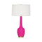 Delilah Table Lamp  option Razzle Rose