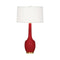 Delilah Table Lamp  option Ruby Red