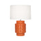 Dolly Accent Table Lamp  option Pumpkin