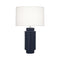 Dolly Table Lamp  option Matte Midnight Blue