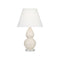 Double Gourd Accent Table Lamp  option Bone