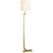 Doughnut C Floor Lamp  option Natural Brass
