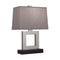 Doughnut Table Lamp  option Smoke Gray