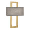 Doughnut Wall Sconce  option Smoke Gray