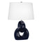 Fusion Table Lamp  option Midnight Glazed Ceramic