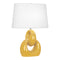 Fusion Table Lamp  option Sunset Glazed Ceramic