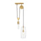 Gravity Pendant Light  option Modern Brass