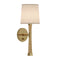 Hatteras Wall Sconce  option Cream Heather Linen