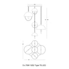 Mavisten Edition Copernica LED Pendant Light