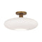 Rico Espinet Ovo Flush Mount  option Aged Brass