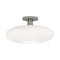 Rico Espinet Ovo Flush Mount  option Polished Nickel