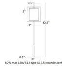 Saturnia Tall Table Lamp