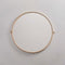Knot Round Mirror  option Hard Maple