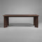 Monroe Rectangle Dining Table  option Black Walnut