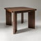 Monroe Square Dining Table  option Black Walnut